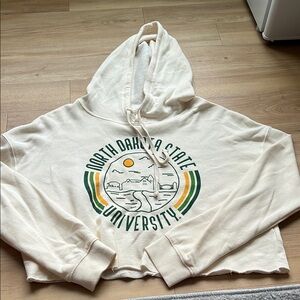 North Dakota State University Cream Hoodie